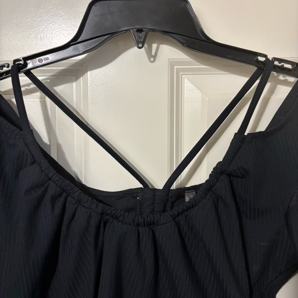 FP Movement by Free People Long Sleeve Black Cropped Top Size L - Picture 3 of 8